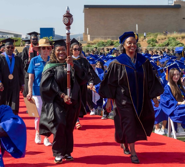 President of El Camino College Brenda Thames