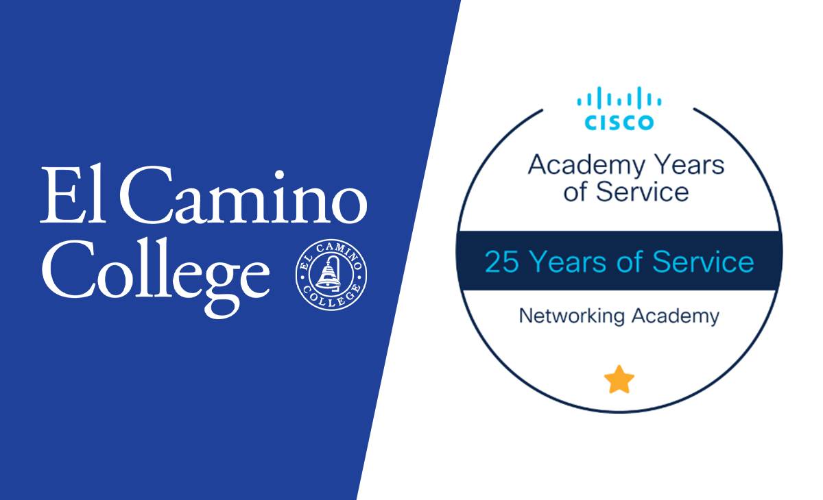 El Camino College is Honored with Cisco Networking Academy 25 Years of Service Award